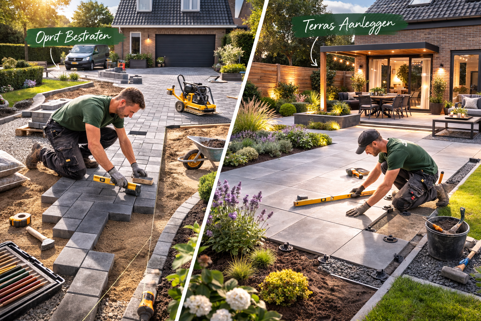 Bestrating & terras aanleggen